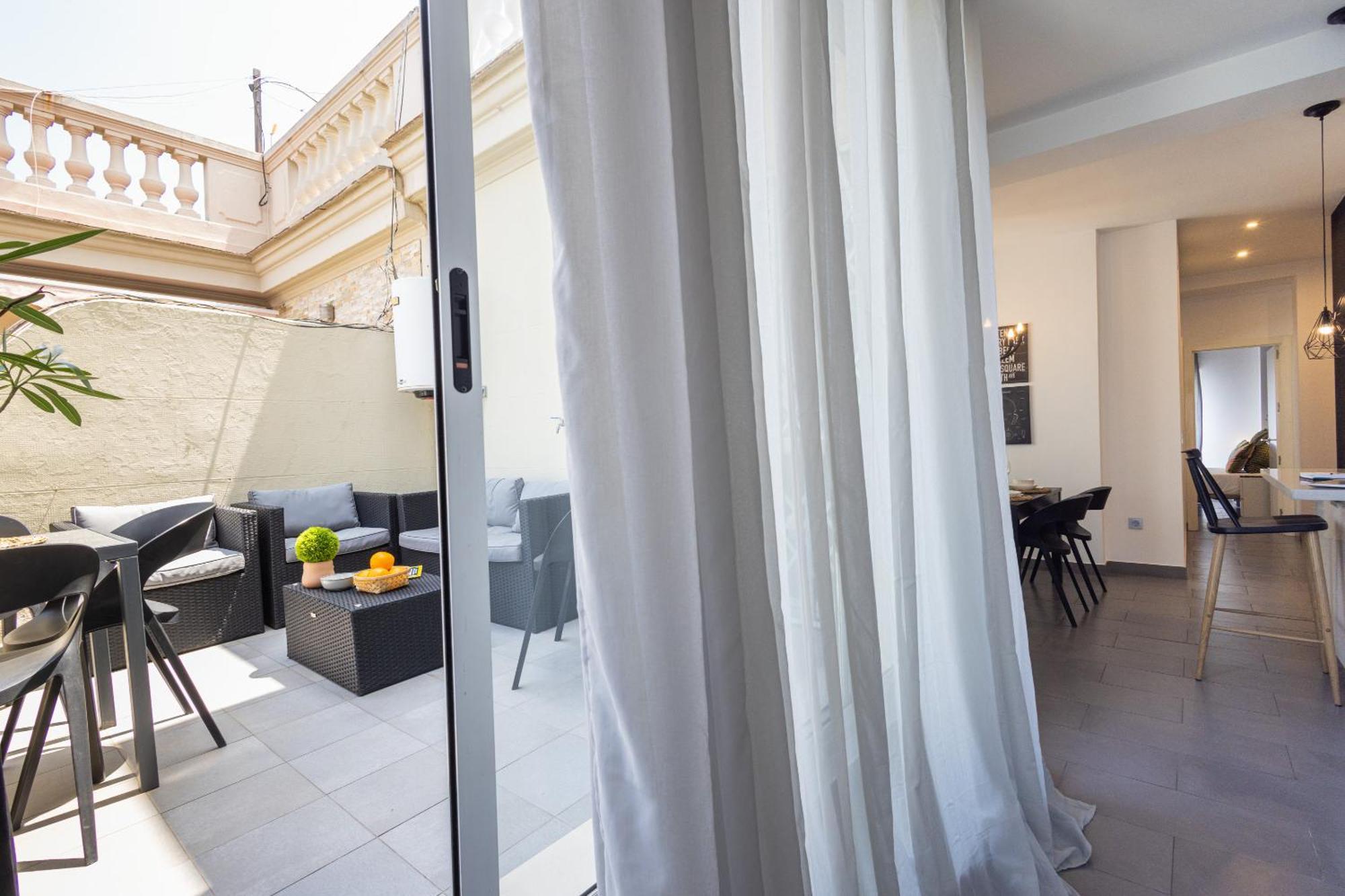 Florit Flats - Stylish 2 Bedroom Ac Wifi Terrace Attic In Valencia Center Exterior photo