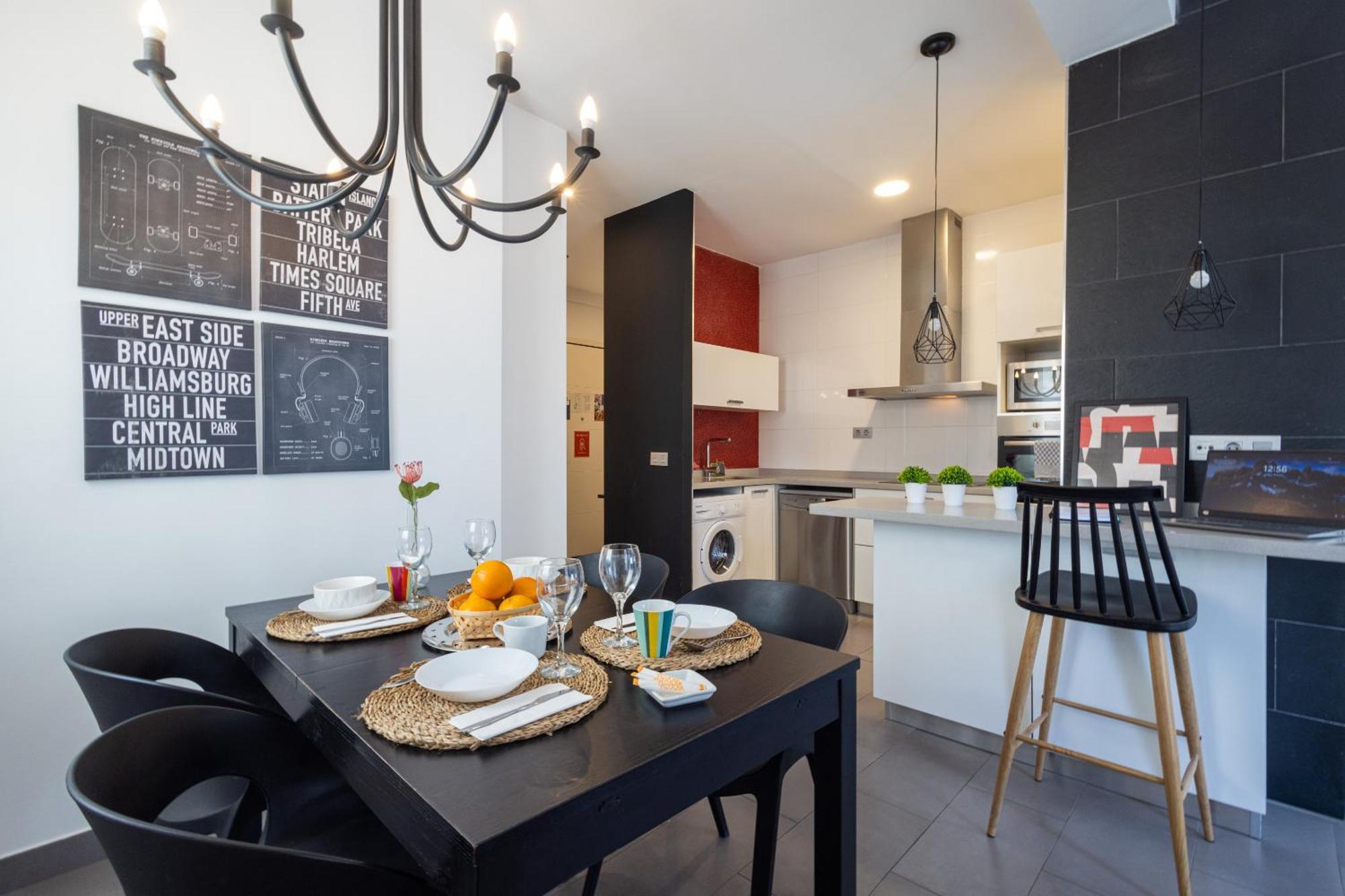 Florit Flats - Stylish 2 Bedroom Ac Wifi Terrace Attic In Valencia Center Exterior photo